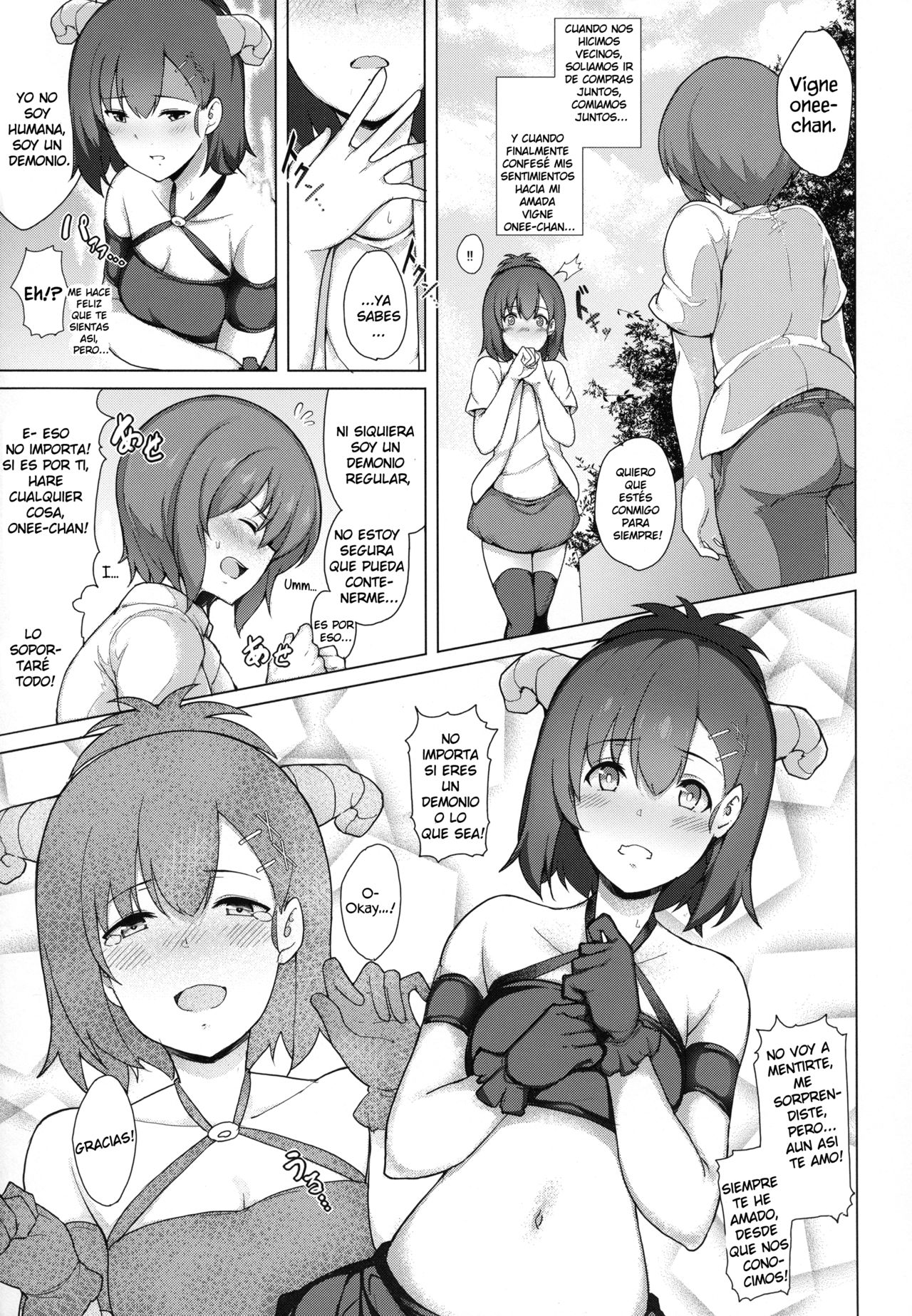 Succubus Vigne Onee-chan to Amaama Sex page 6 full