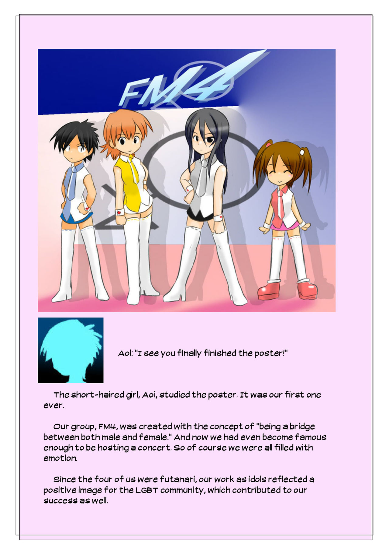 Houkei Futanari Idol ~Chijoku no Shuuchi Live!~ | Foreskin Futanari Idol -Shame Concert!- page 1 full