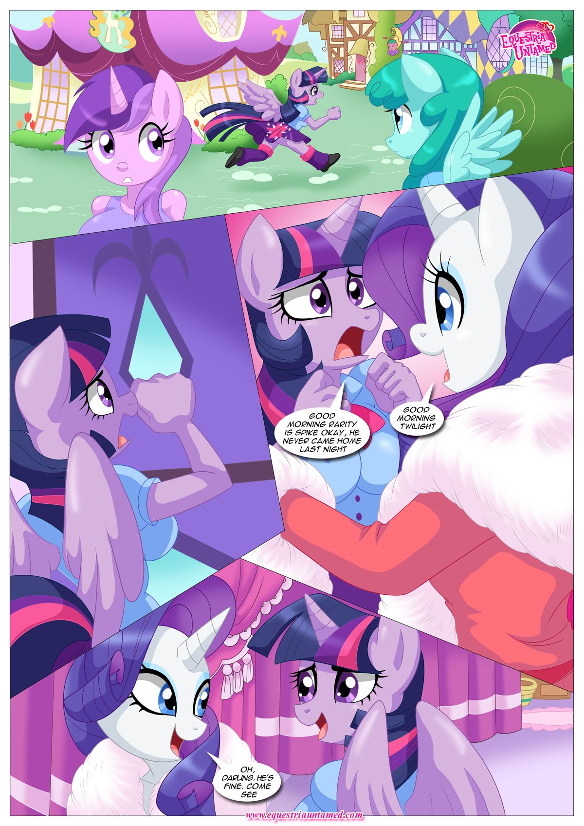 Rainbow Dash's Game of Extreme PDA page 6 full