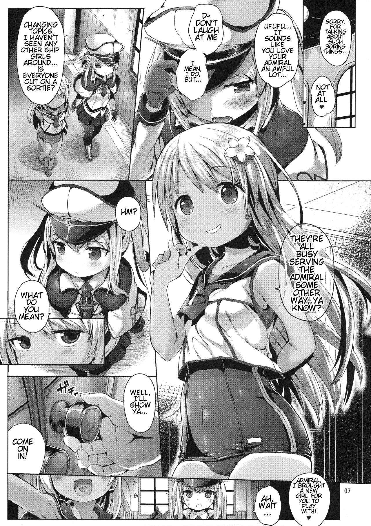Graf o Sukihoudai Shichau Hon | Doing As I Please With Graf Zeppelin page 7 full