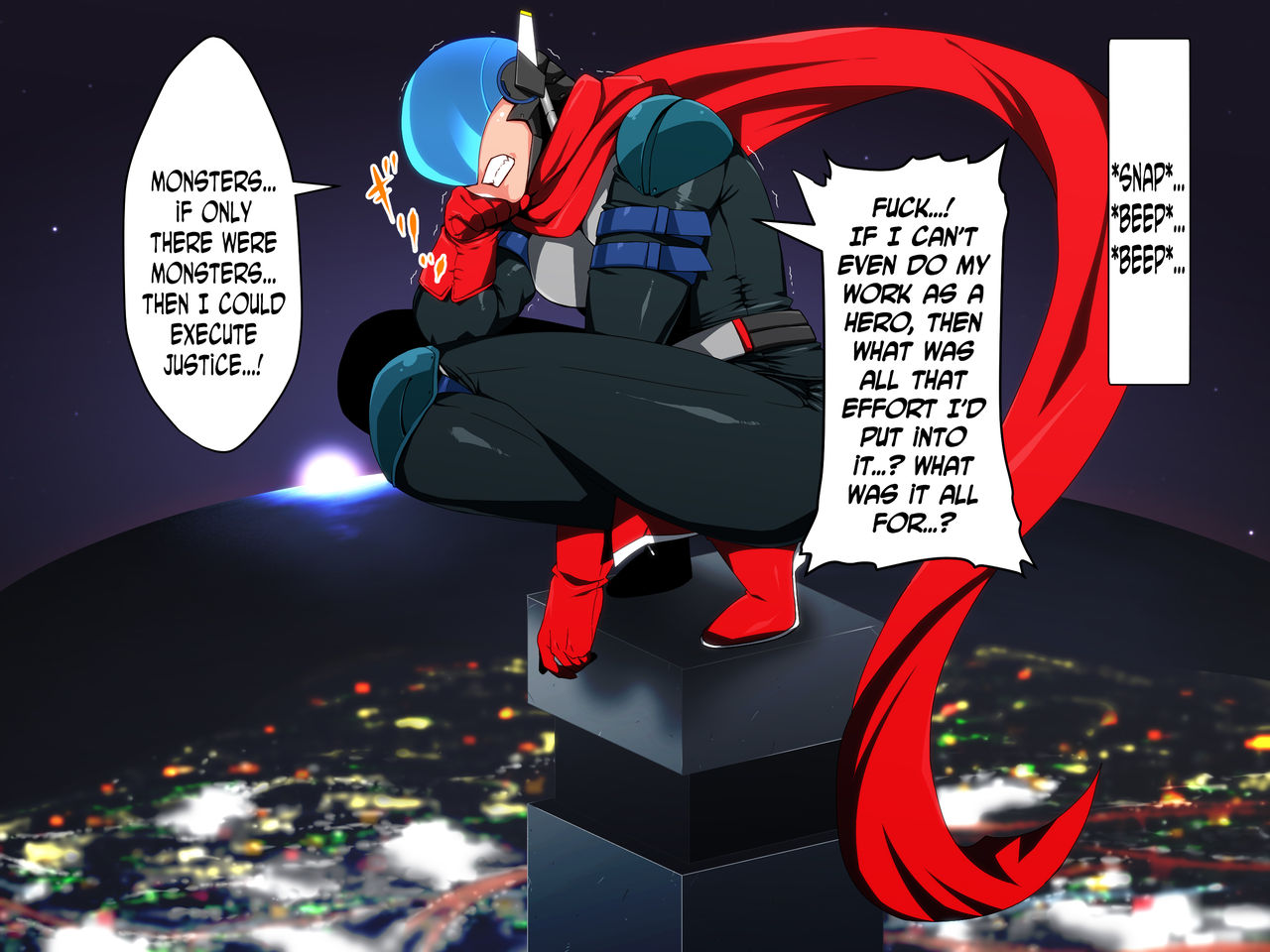 Kaijin Kaizou! Sennou Akuochi Heroes! page 7 full