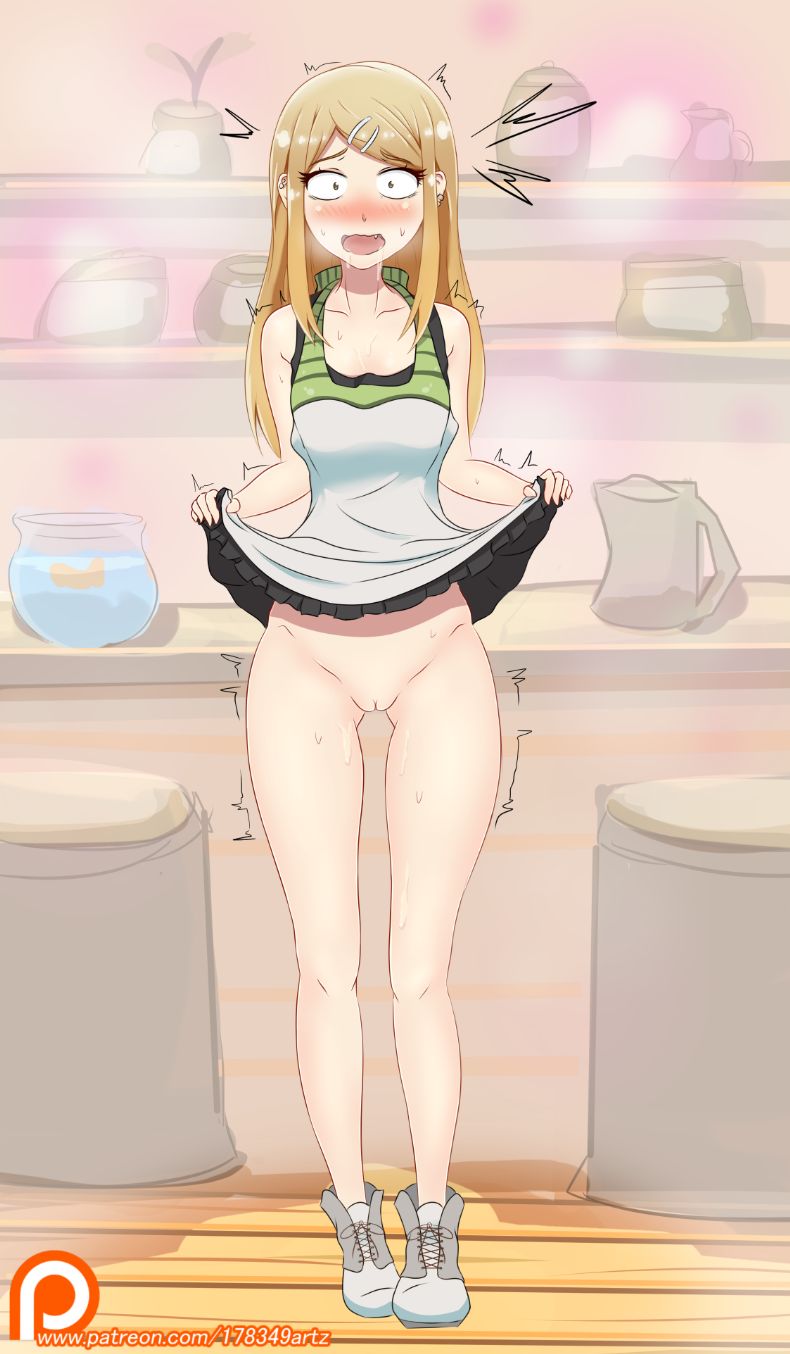 Dagashi Kashi Saya Endo CG page 3 full