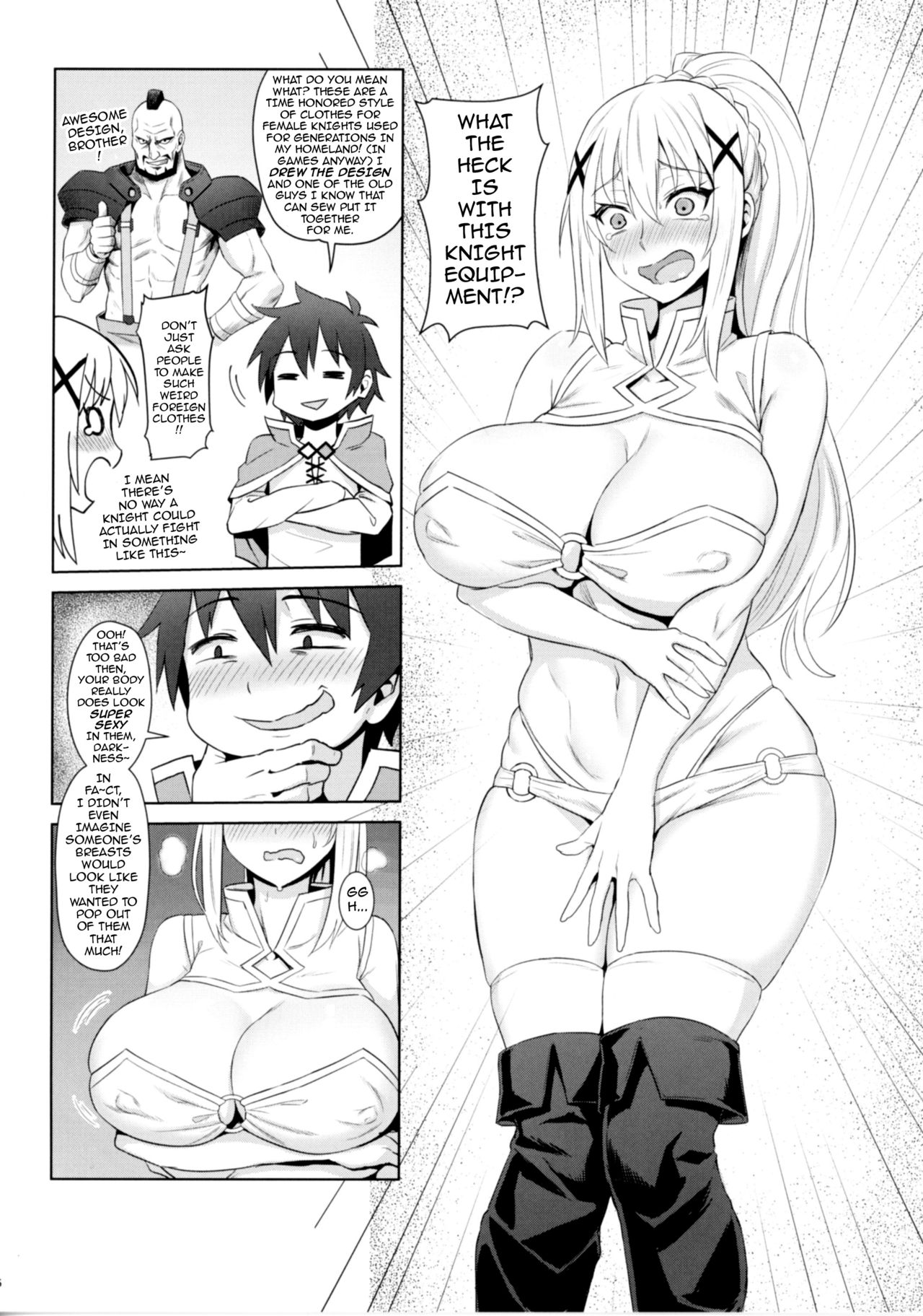 Kono Daraku Shita Onna Kishi ni Syukufuku o! | God’s Blessings on This Corrupted Female Knight! page 7 full