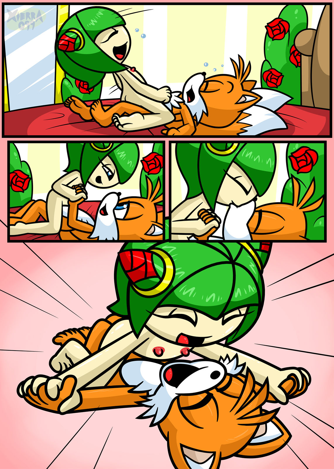 Tails &amp; Cosmo's First Time page 10 full