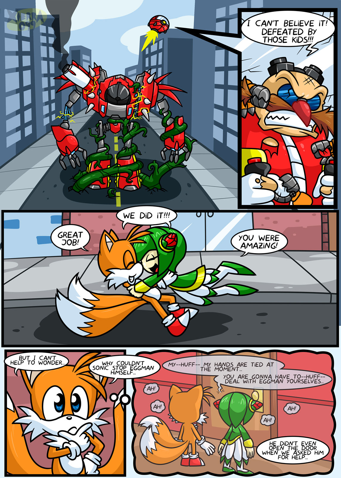Tails &amp; Cosmo's First Time page 2 full