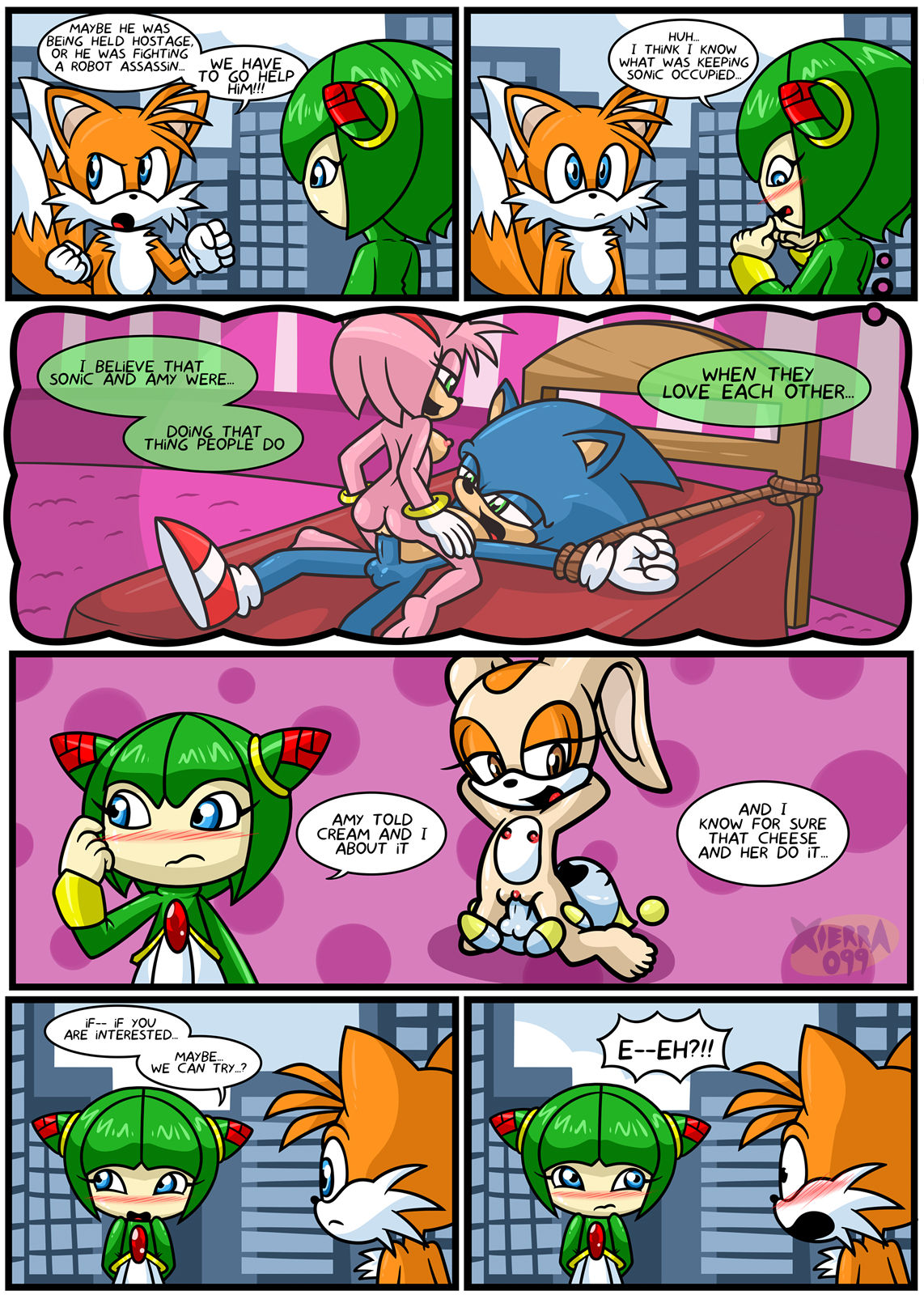 Tails &amp; Cosmo's First Time page 3 full