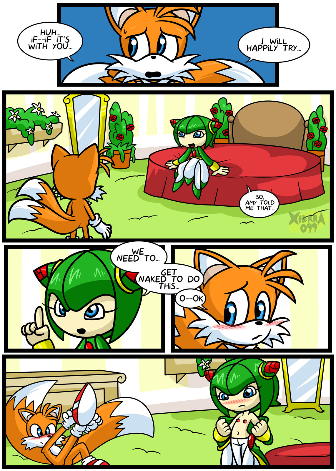 Tails &amp; Cosmo's First Time page 4 full