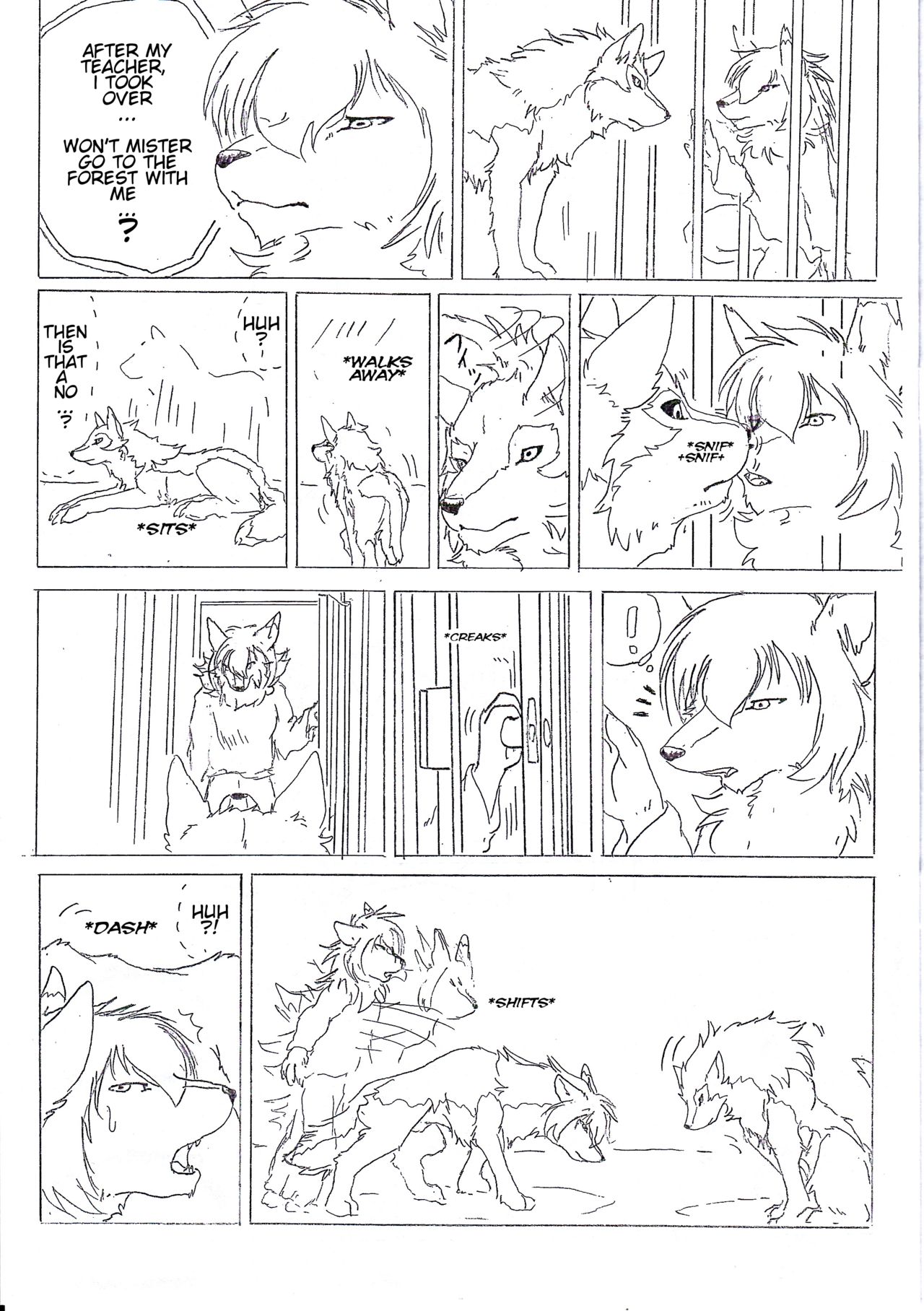 Ori Ookami Ojii-san to Ame no Koi | The love story of Ame and Mr Wolf page 3 full