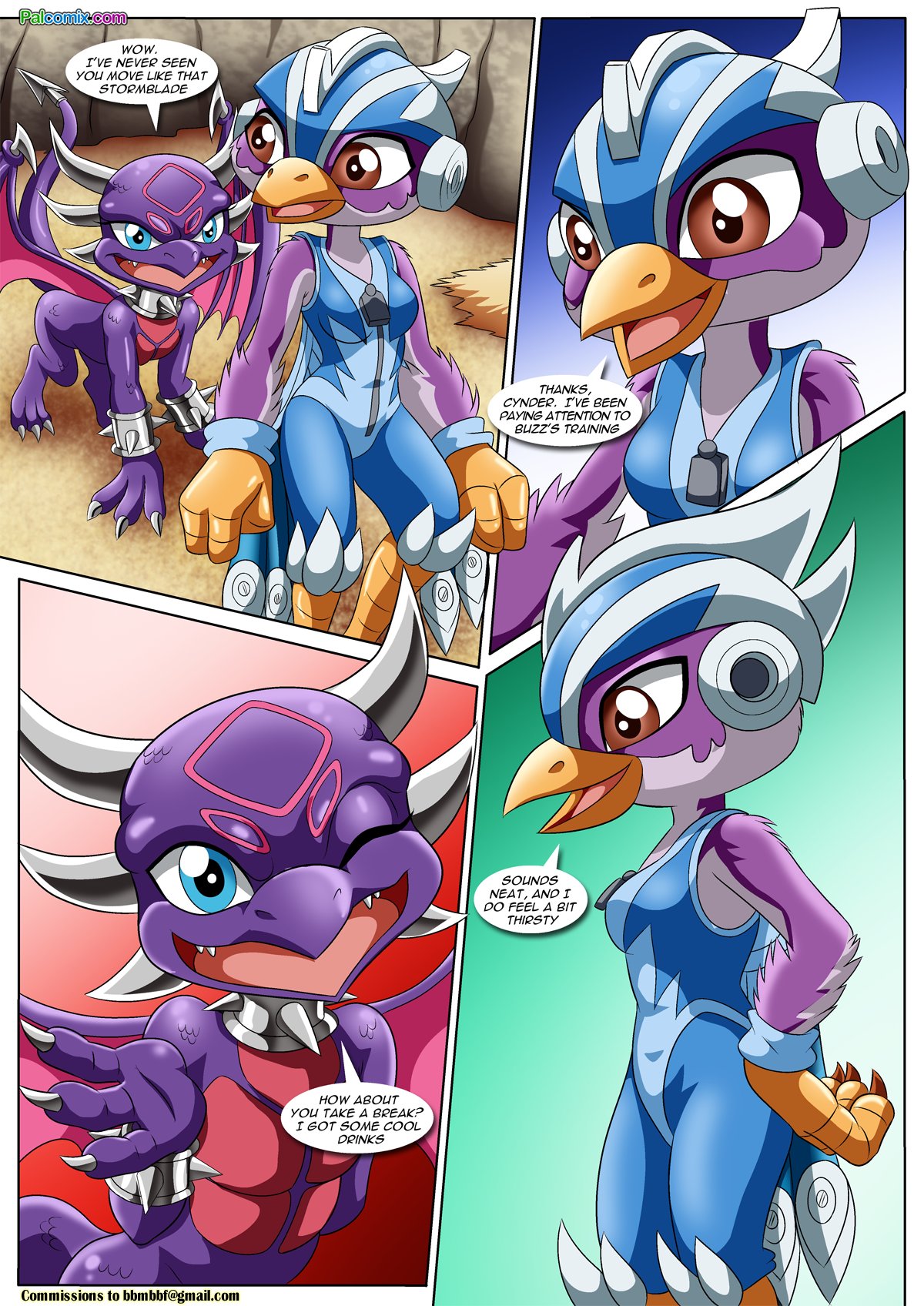 Skylander Sex Squad 2 page 5 full