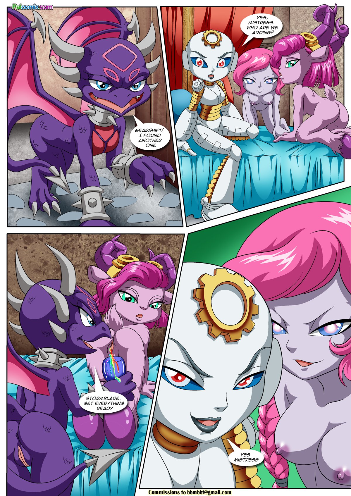 Skylander Sex Squad 2 page 6 full
