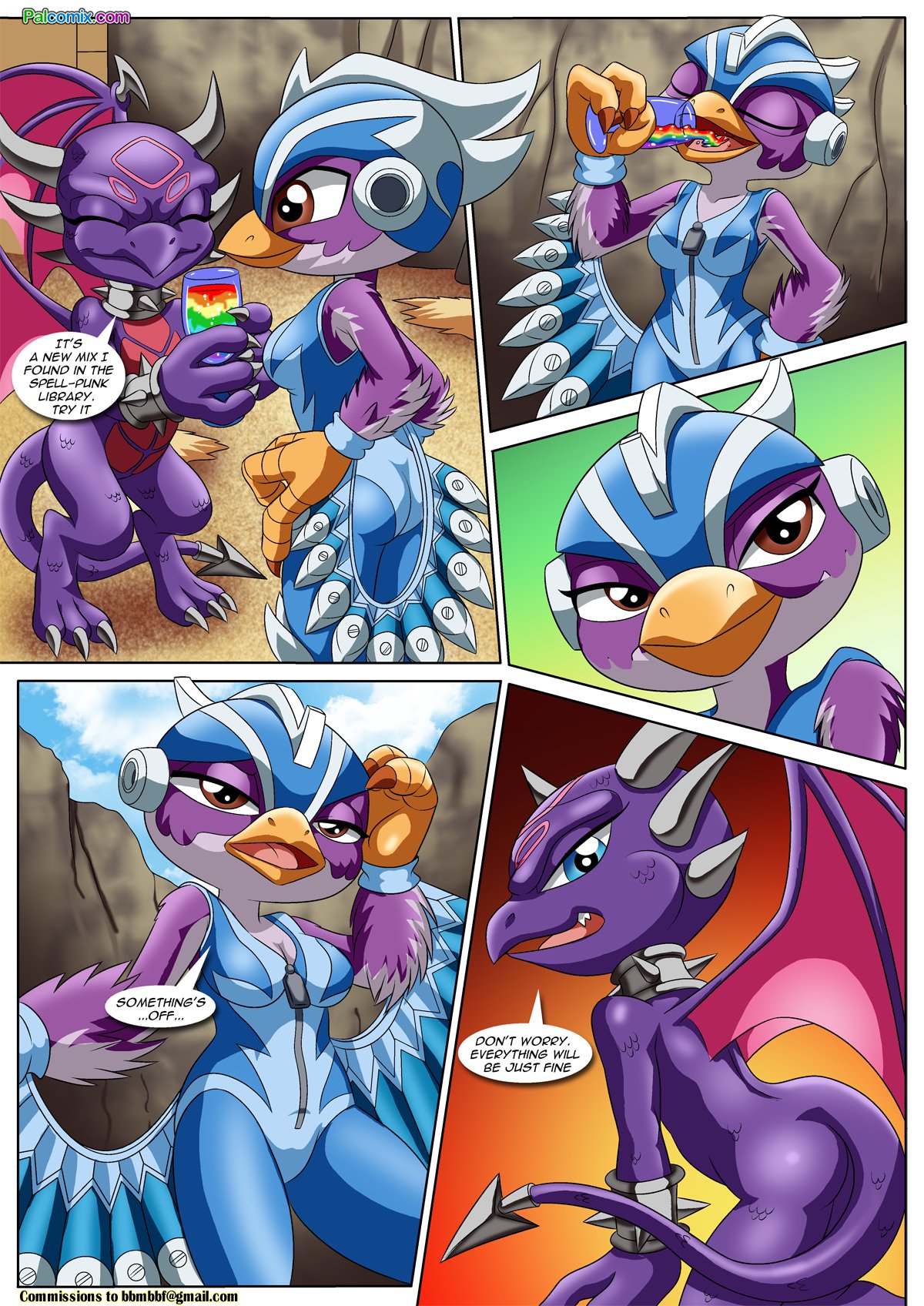 Skylander Sex Squad 2 page 7 full