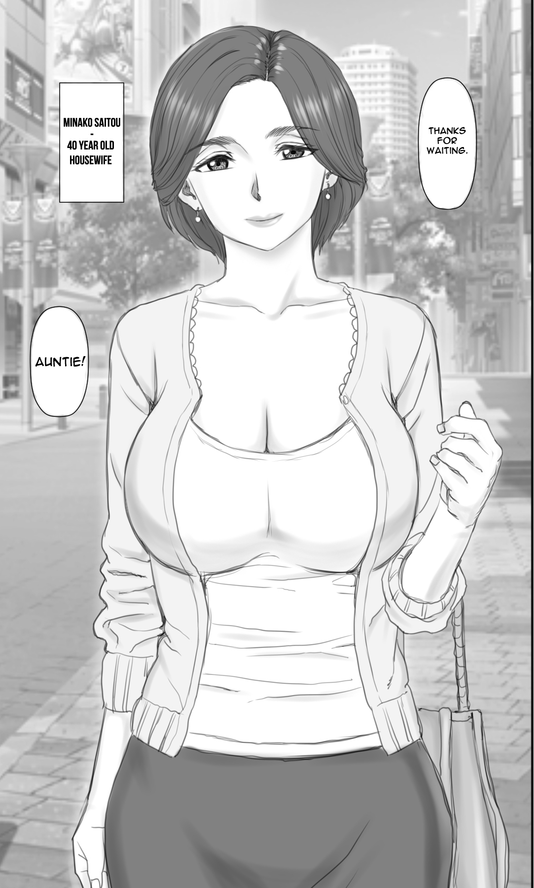Boku no Kanojo wa 40-sai no Hitozuma de Mama no Tomodachi | My Girlfriend is my mom's friend - A 40 year old housewife page 3 full