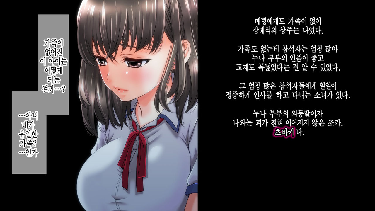 Ane no Wasuregatami no Mei o Ore wa Okashita ~Zenpen~ | 누나가 죽고 남긴 조카를 나는 범했다 ~전편~ page 9 full