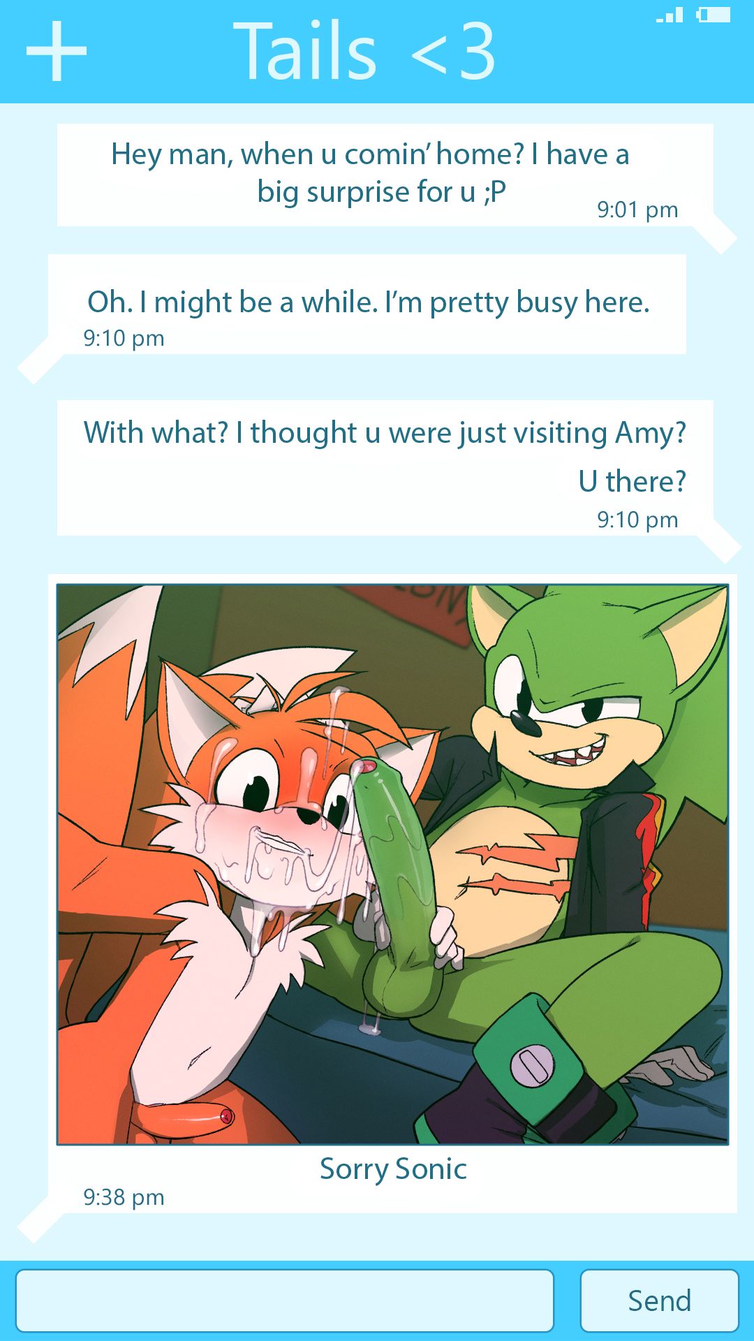 Sonic/Tails cuckholding - The Right Way page 1 full