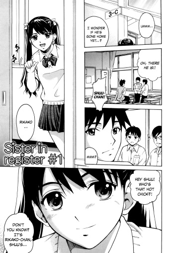 Sister in register 1-2 cover