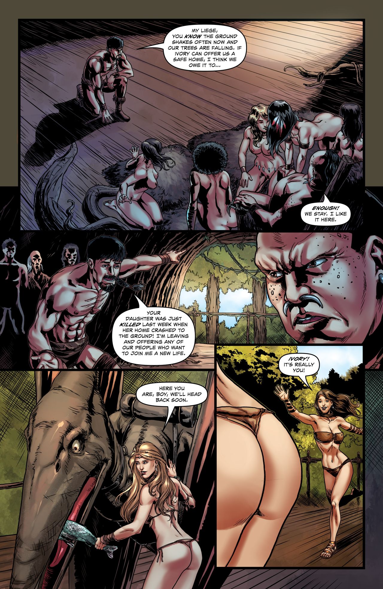 Jungle Fantasy - Survivors #3 page 10 full