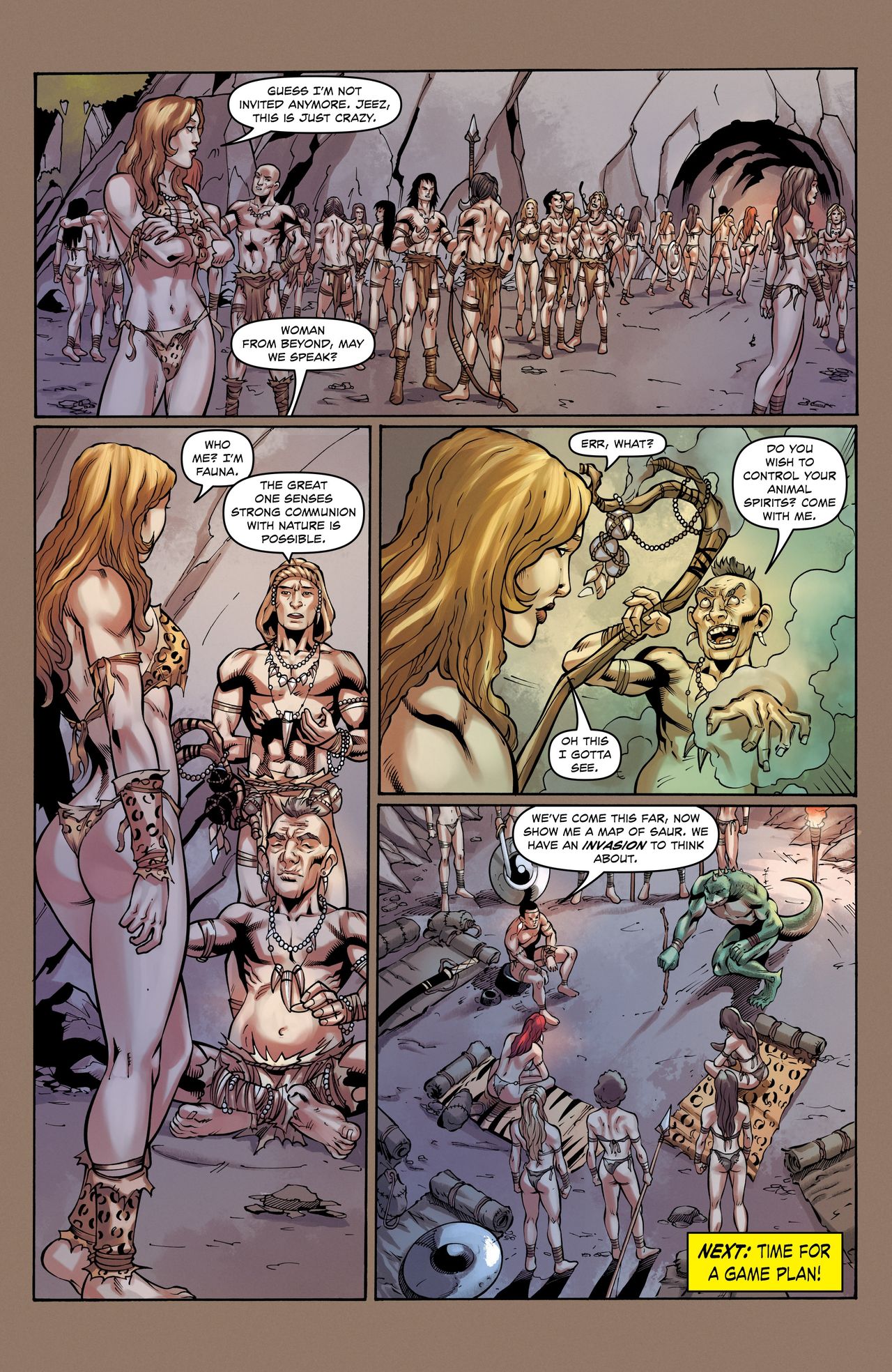 Jungle Fantasy - Survivors #3 page 8 full