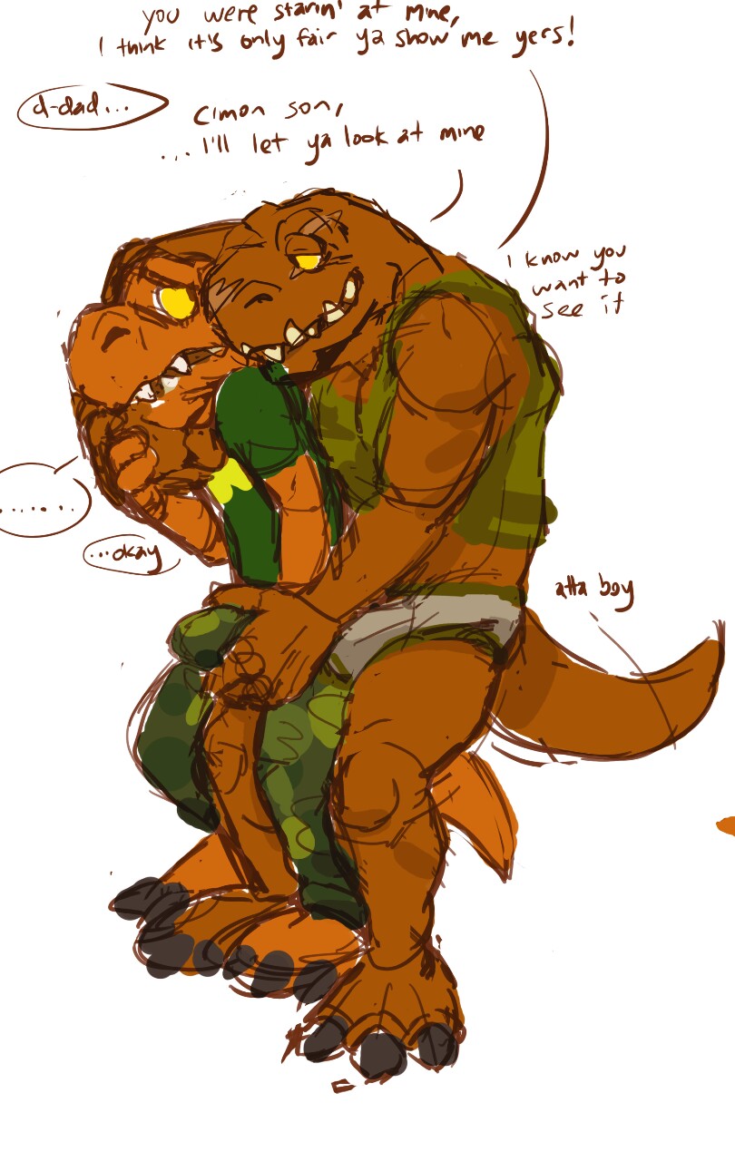 Father/son dino fun times page 10 full
