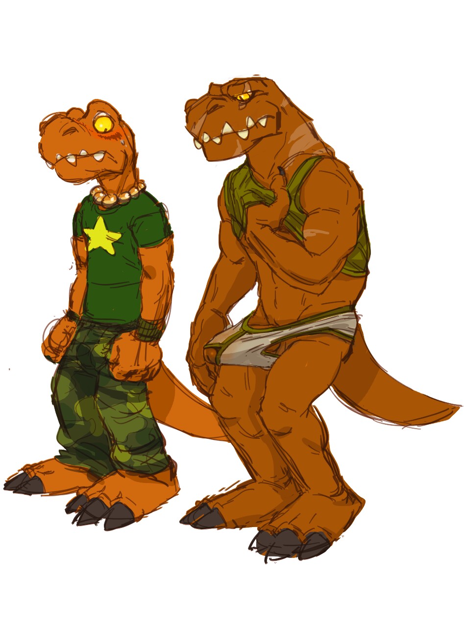 Father/son dino fun times page 4 full