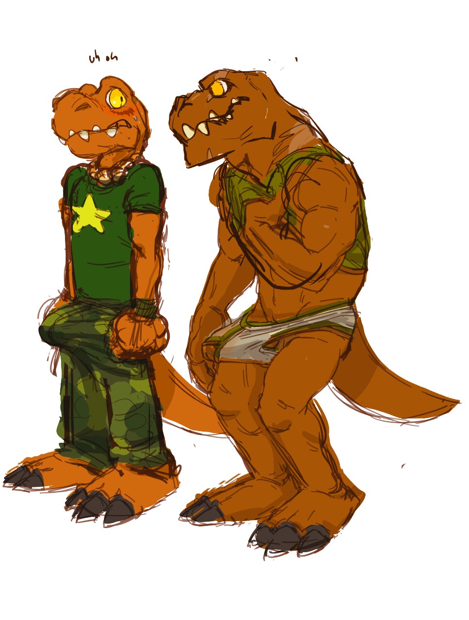 Father/son dino fun times page 8 full