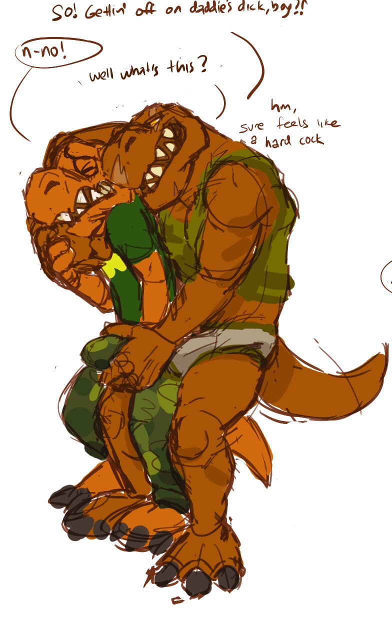 Father/son dino fun times page 9 full