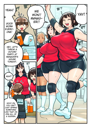 Volley-bu to Manager Oda | The Volleyball Club and Manager Oda cover