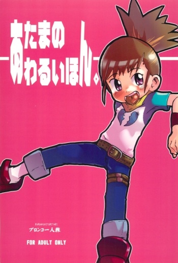 Atama no Warui Hon. cover