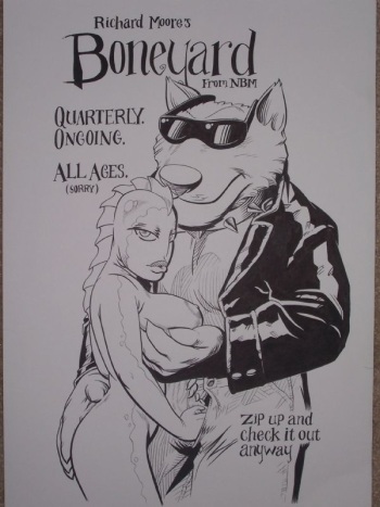 Richard Moore's Boneyard cover