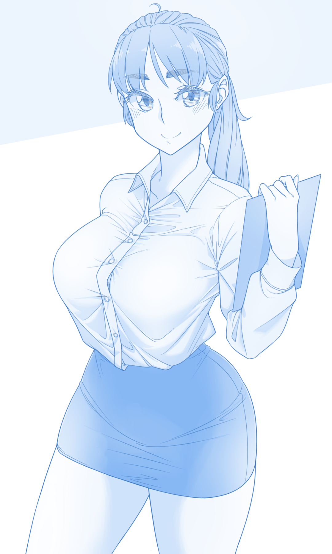 SECRETARY BLUE page 1 full