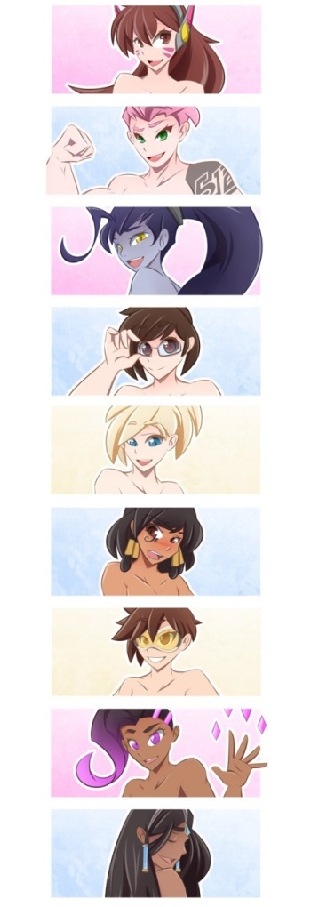 Overwatch Pinup Collection cover