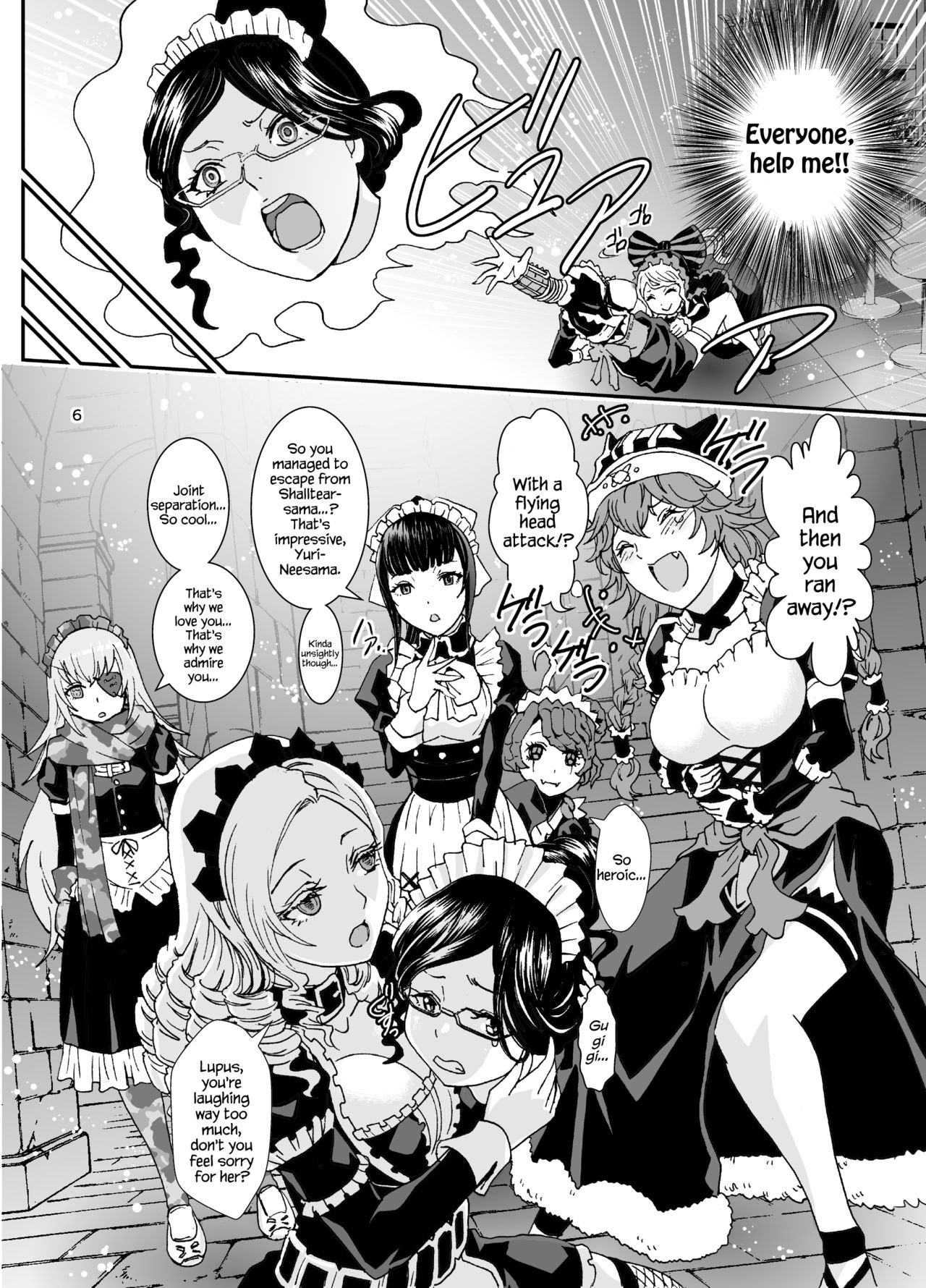 Nazarick Biyori 3 page 6 full