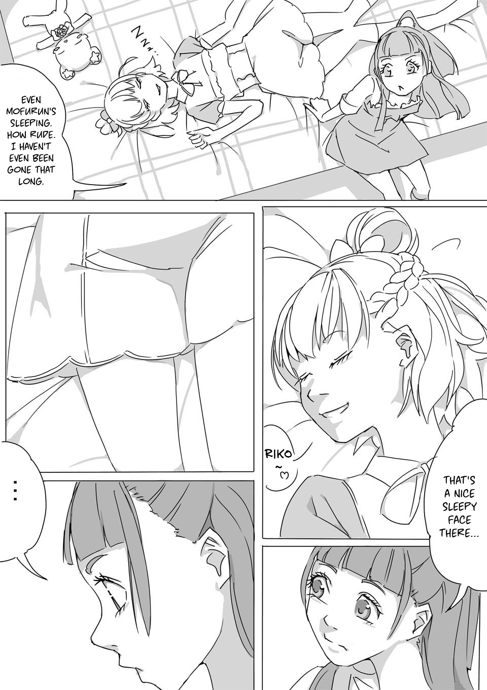 Untitled Precure Doujinshi page 2 full
