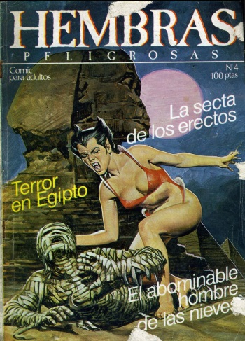 Hembras Peligrosas #4 cover