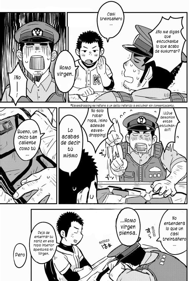 Monmon Omawari-san | Los pantalones del policía page 6 full