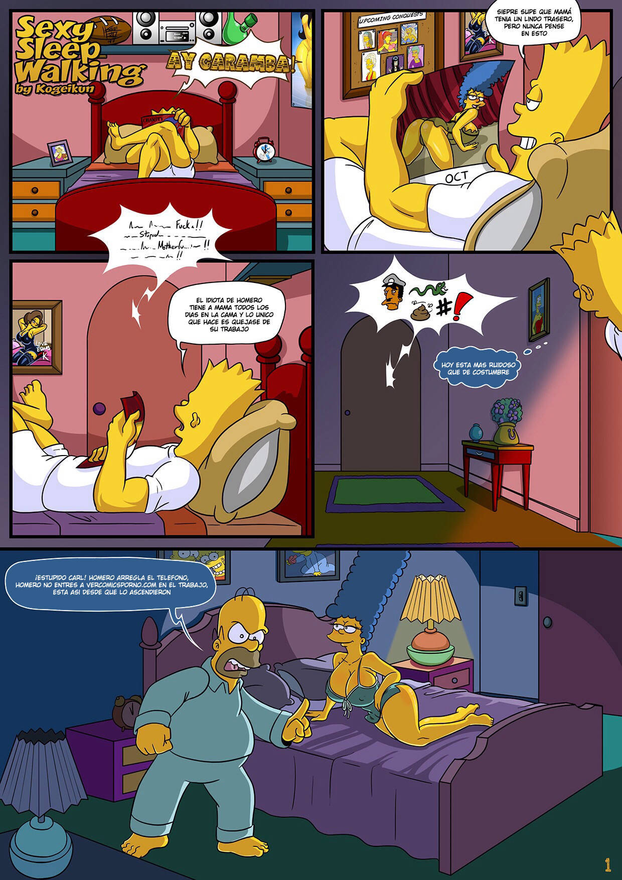 SEXY SLEEP WALKING SPANISH page 2 full