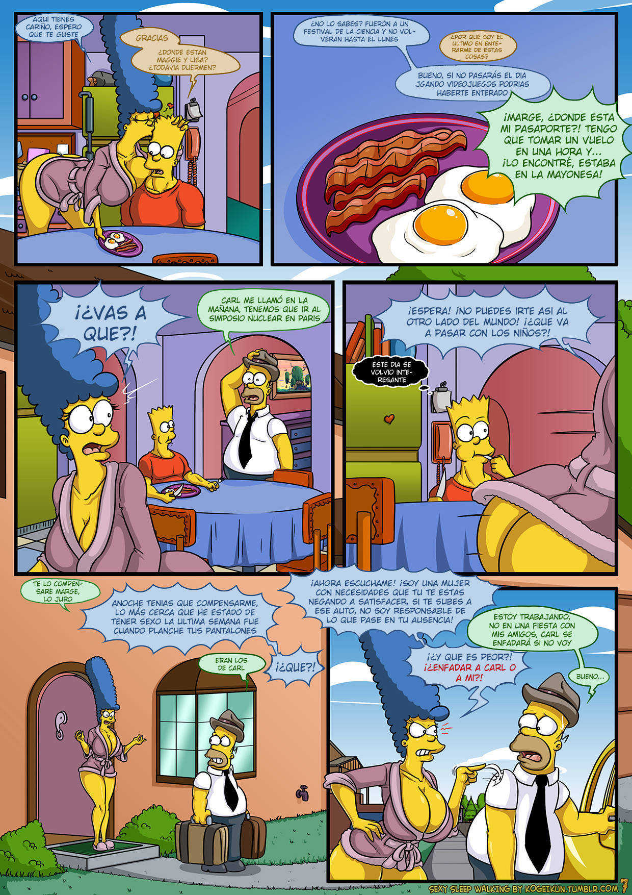 SEXY SLEEP WALKING SPANISH page 8 full