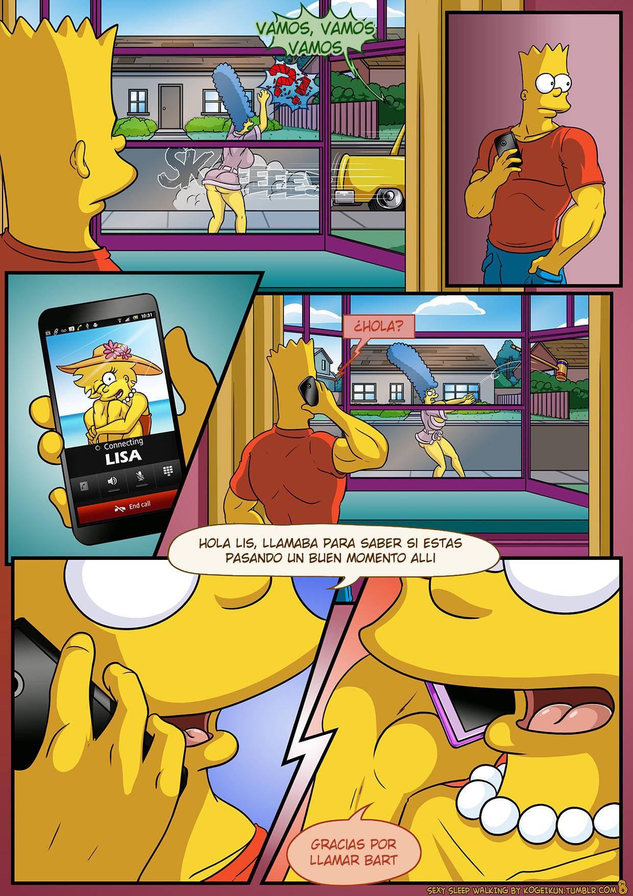 SEXY SLEEP WALKING SPANISH page 9 full