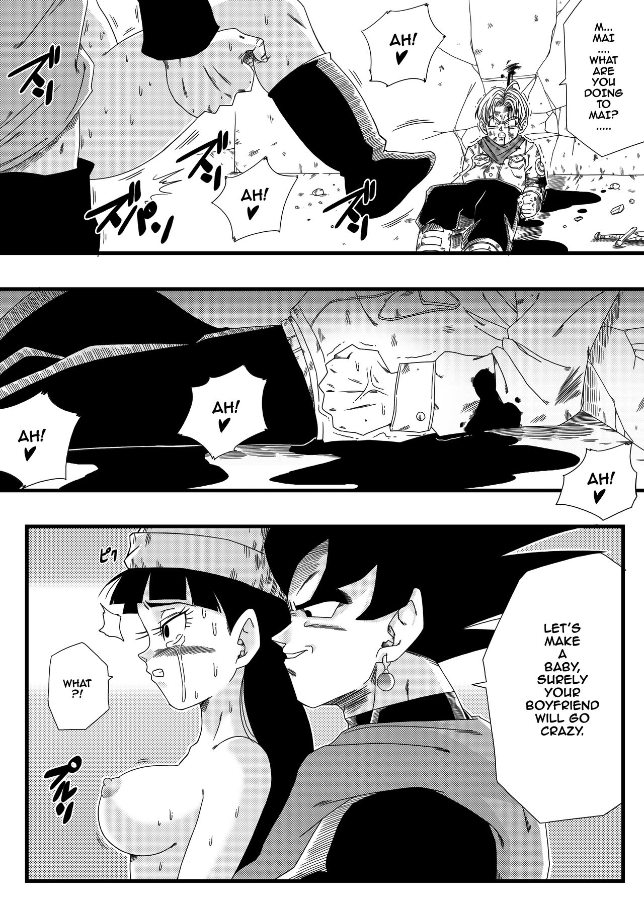 Black, Mirai no Hero o Taosu! Teisou na Kanojo ga Gisei ni! | BLACK DEFEATS THE HERO OF THE FUTURE! THE SACRIFICE OF THE FAITHFUL BRIDE! page 5 full