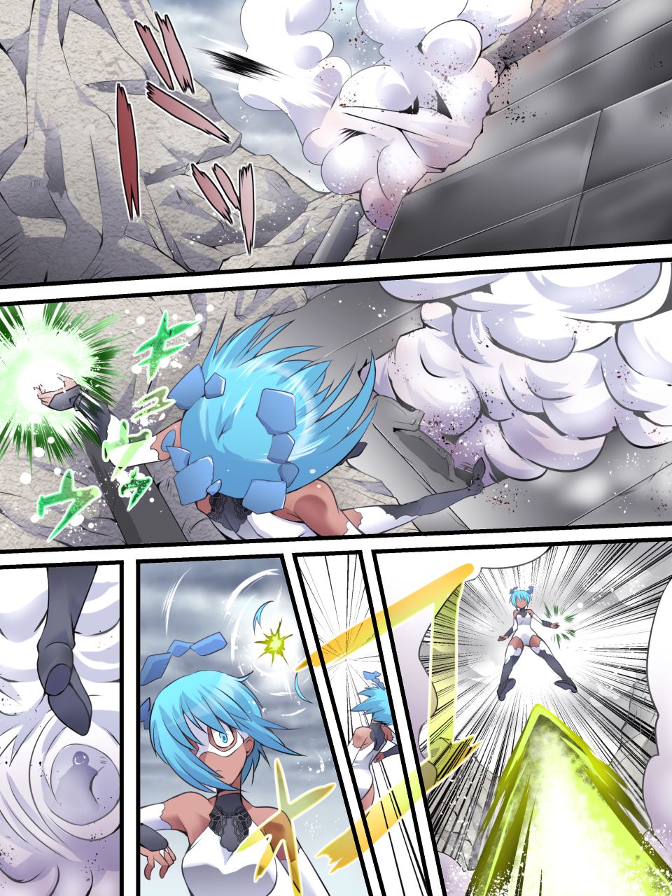 Superheroine Yuukai Ryoujoku 10 - Superheroine in Distress  Silverlight Ray II page 7 full