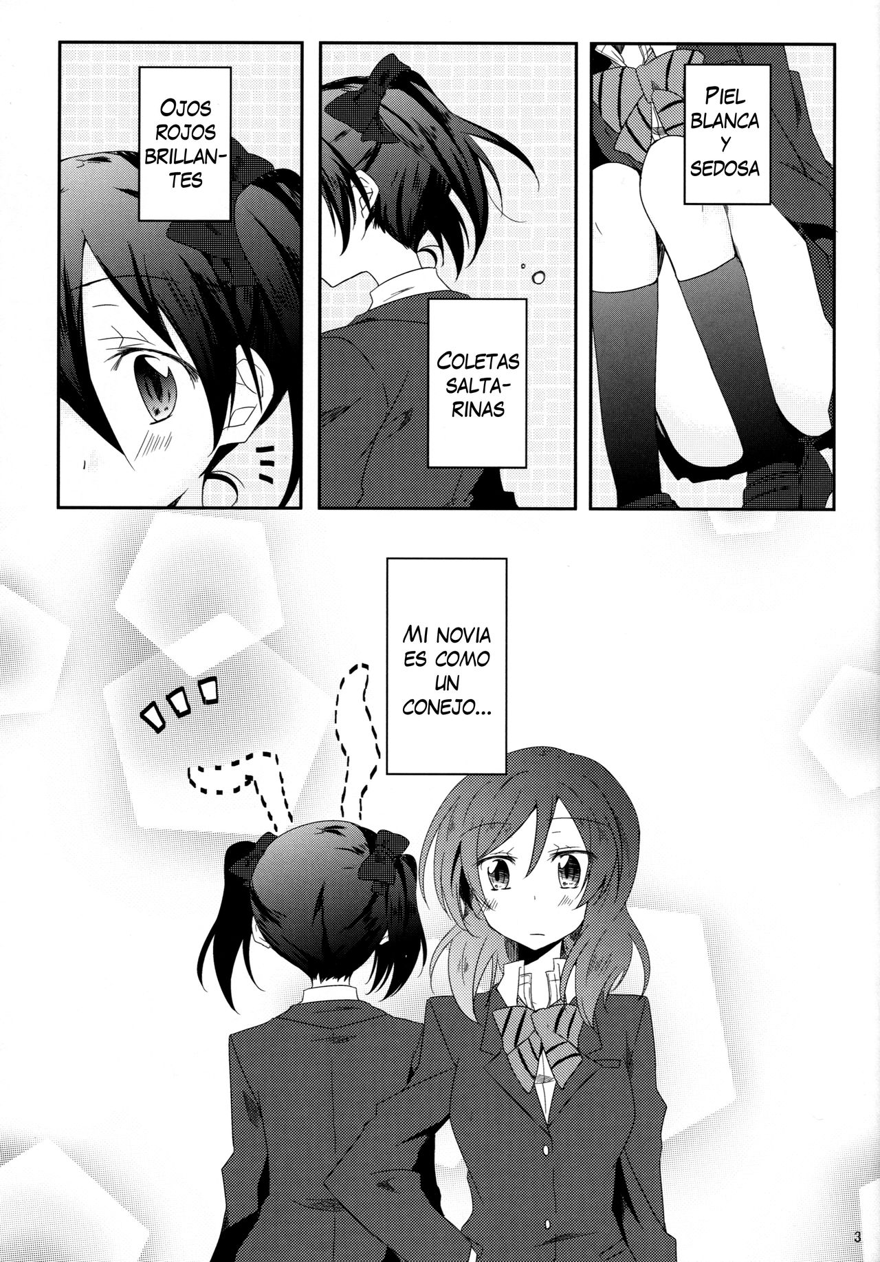 Usagi na Kanojo. | Rabbit-like Girlfriend. page 2 full