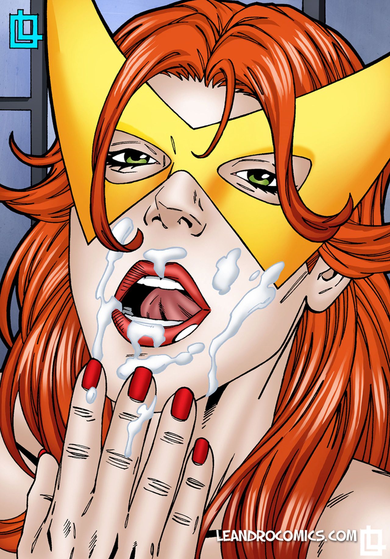 Jean Grey dressed as Marvel Girl Point of View  Sex page 8 full