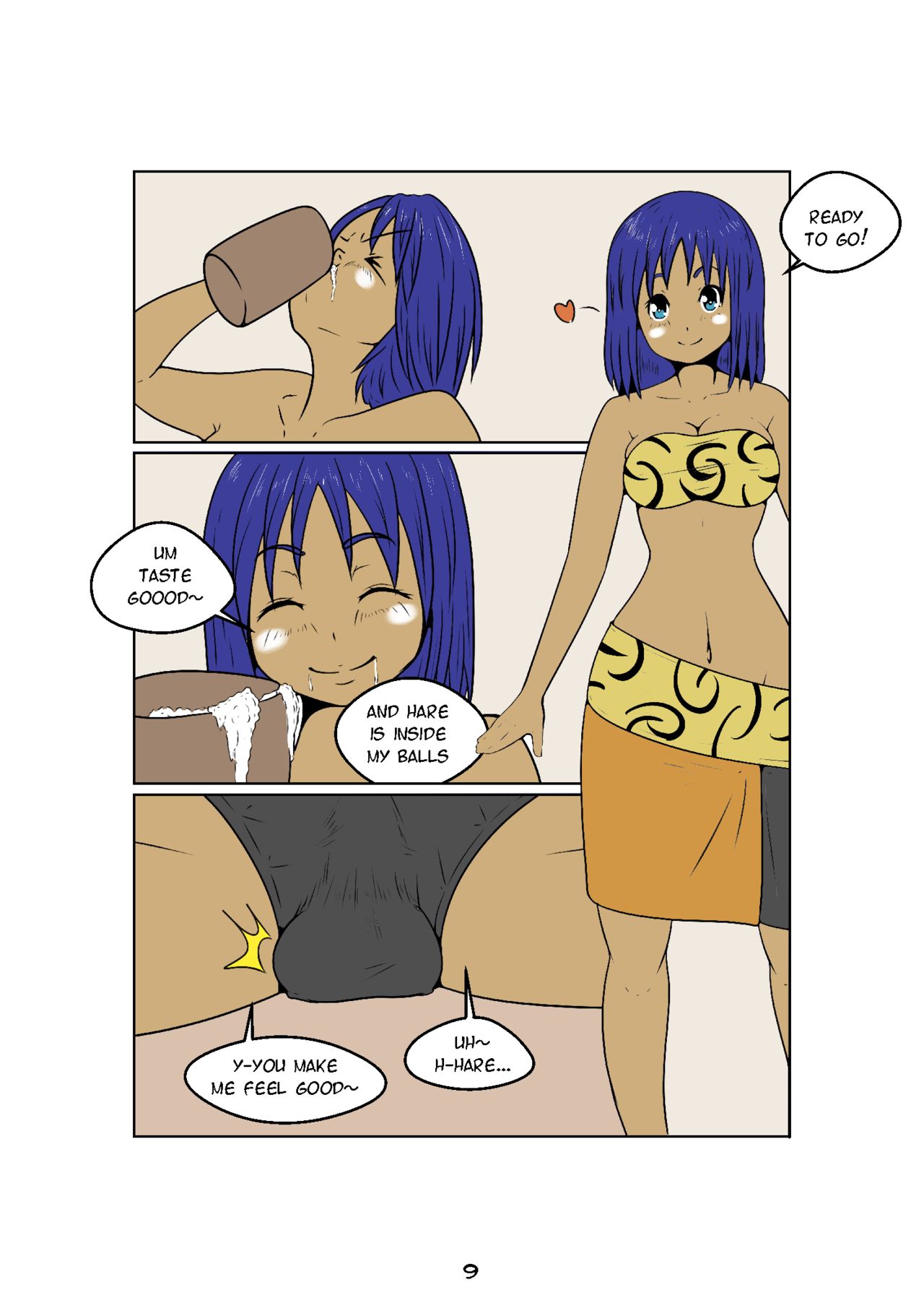 Weda CV comic page 9 full