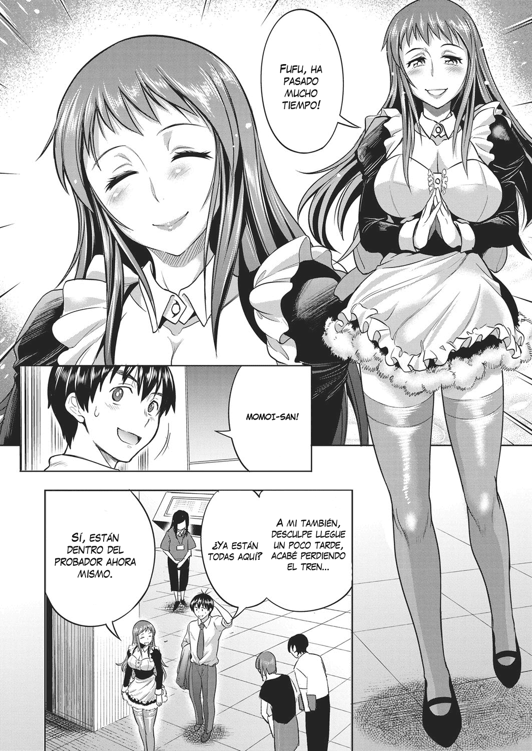 Joshi Lacu! - Girls Lacrosse Club ~2 Years Later~ Ch. 4 page 2 full