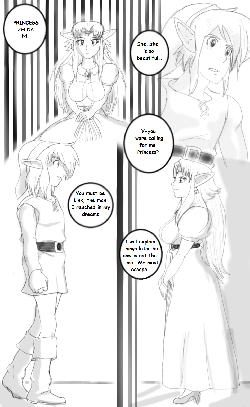 The Legend of Zelda : A Link to the Heart page 5 full