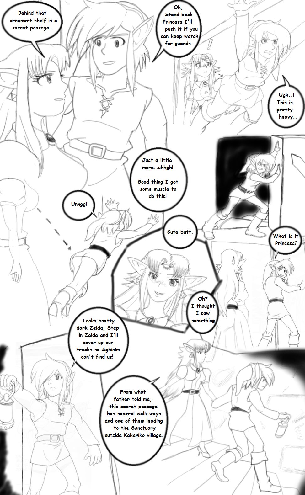 The Legend of Zelda : A Link to the Heart page 6 full