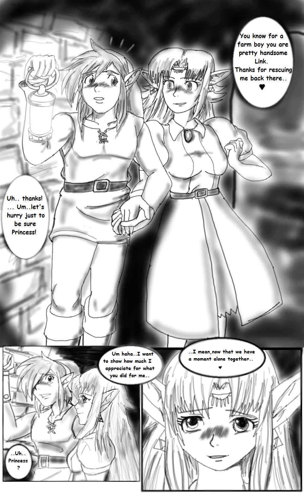 The Legend of Zelda : A Link to the Heart page 7 full