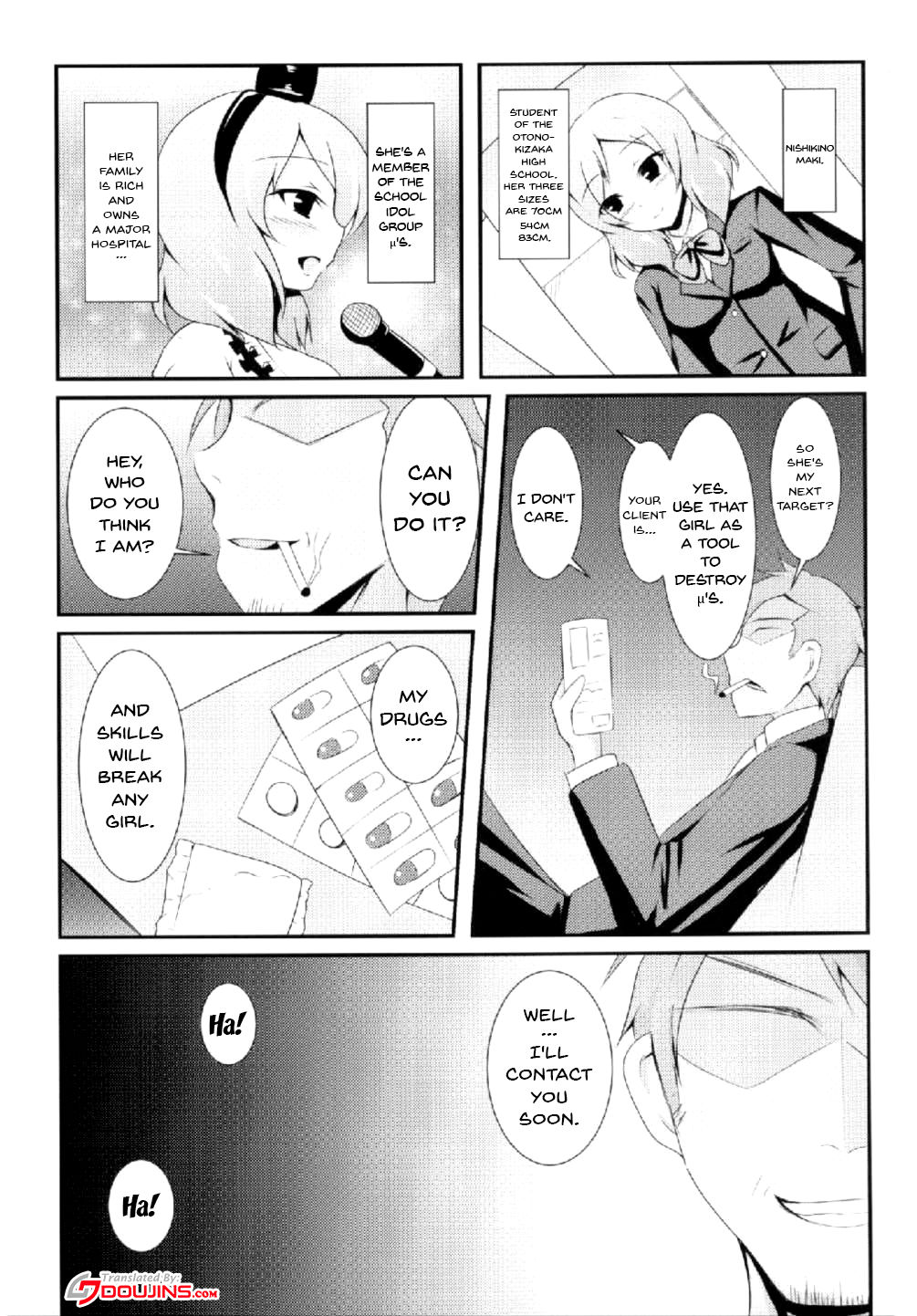 Otonokizaka Gakuin Yakubutsu Osen page 3 full