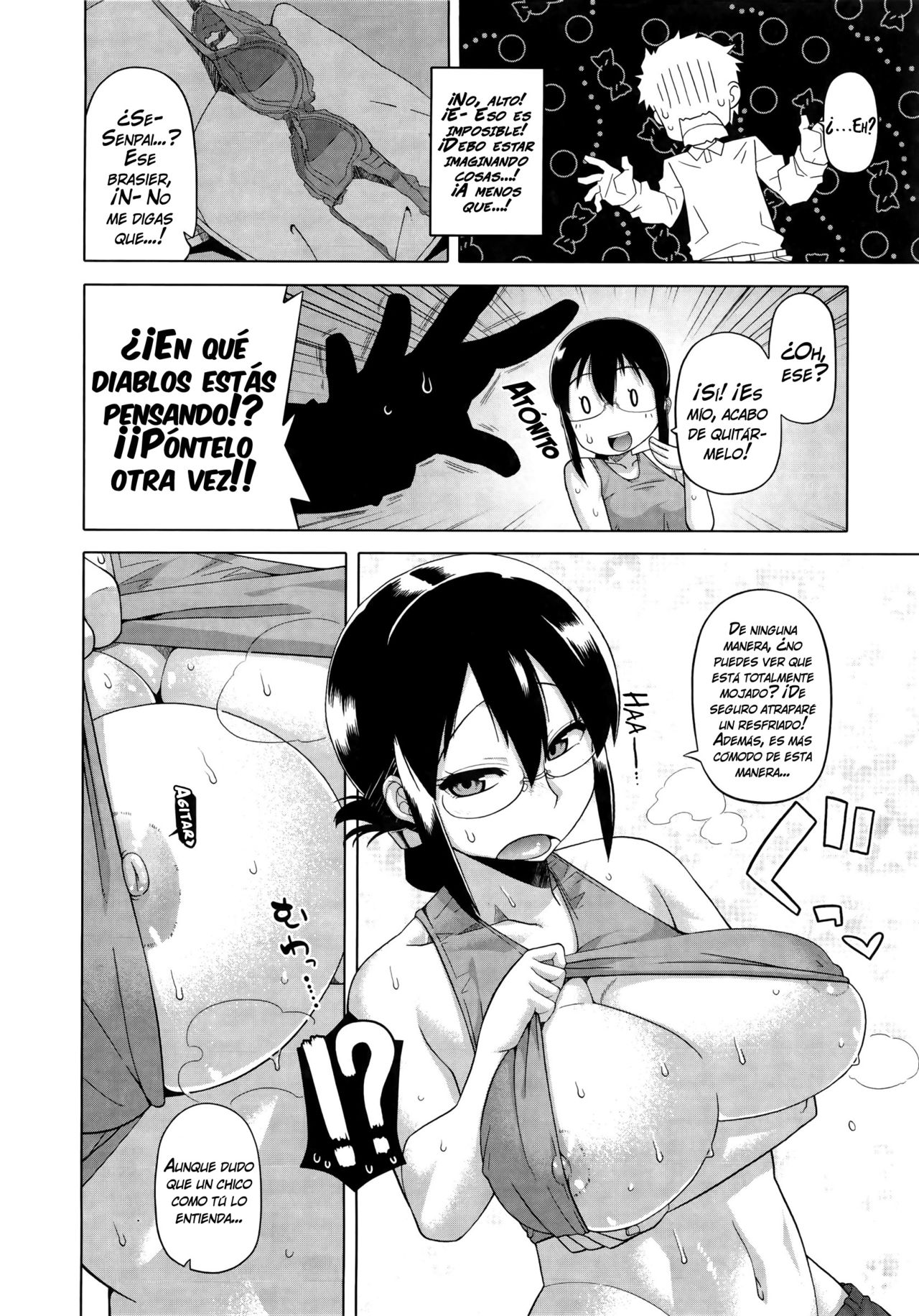 Darashina Senpai. | Senpai cachonda   =Vile= page 4 full