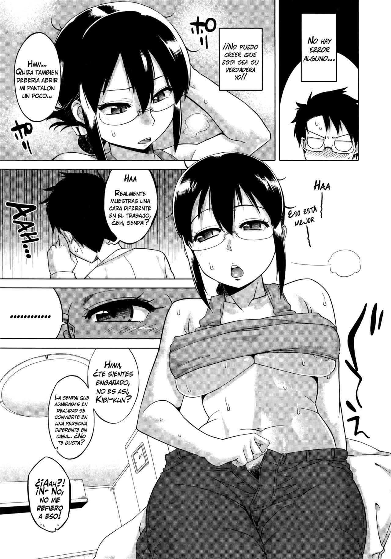 Darashina Senpai. | Senpai cachonda   =Vile= page 5 full
