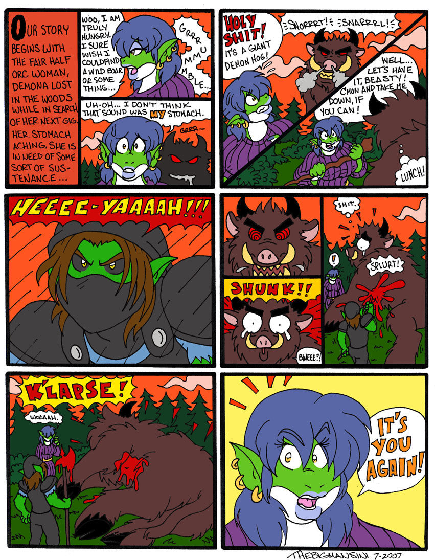 Demona &amp; Ludoc page 1 full